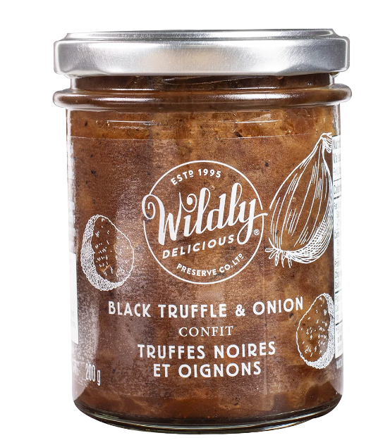 Confit oignons & Truffes noires