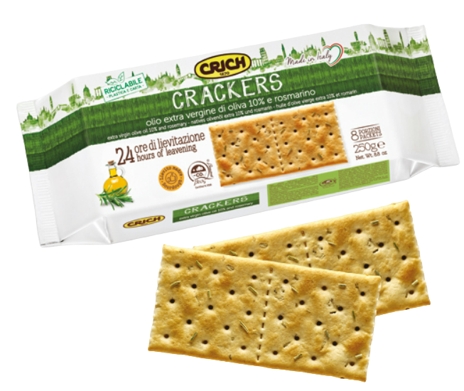 Crackers huile d’olive et romarin