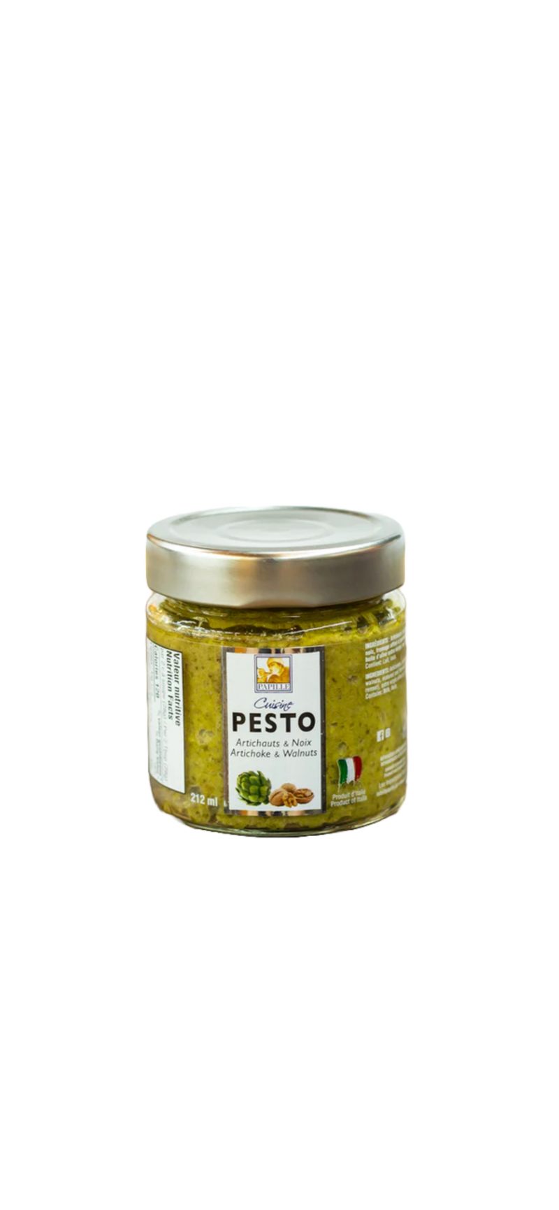 Pesto artichauts et noix