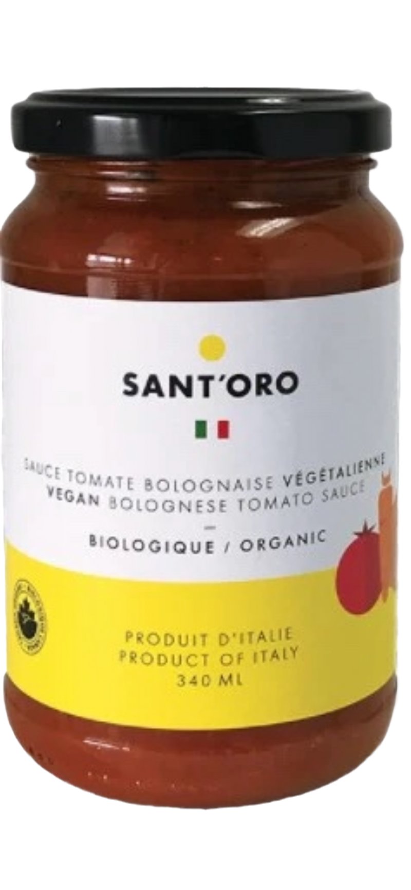 Sauce Bolo Vegan Santoro 340ml