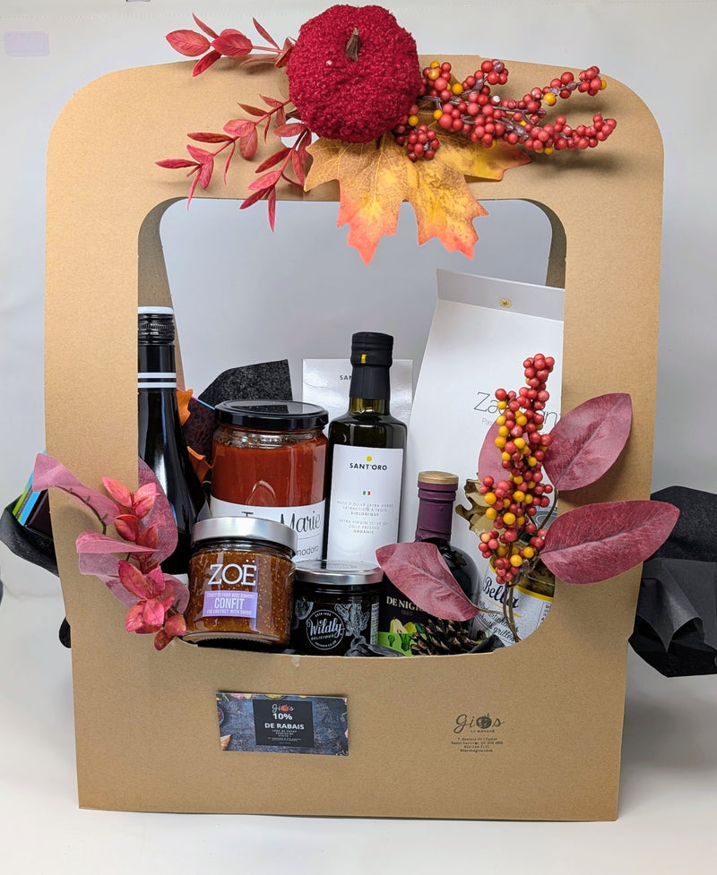 Panier Cadeau : Mystère - Carte Blanche