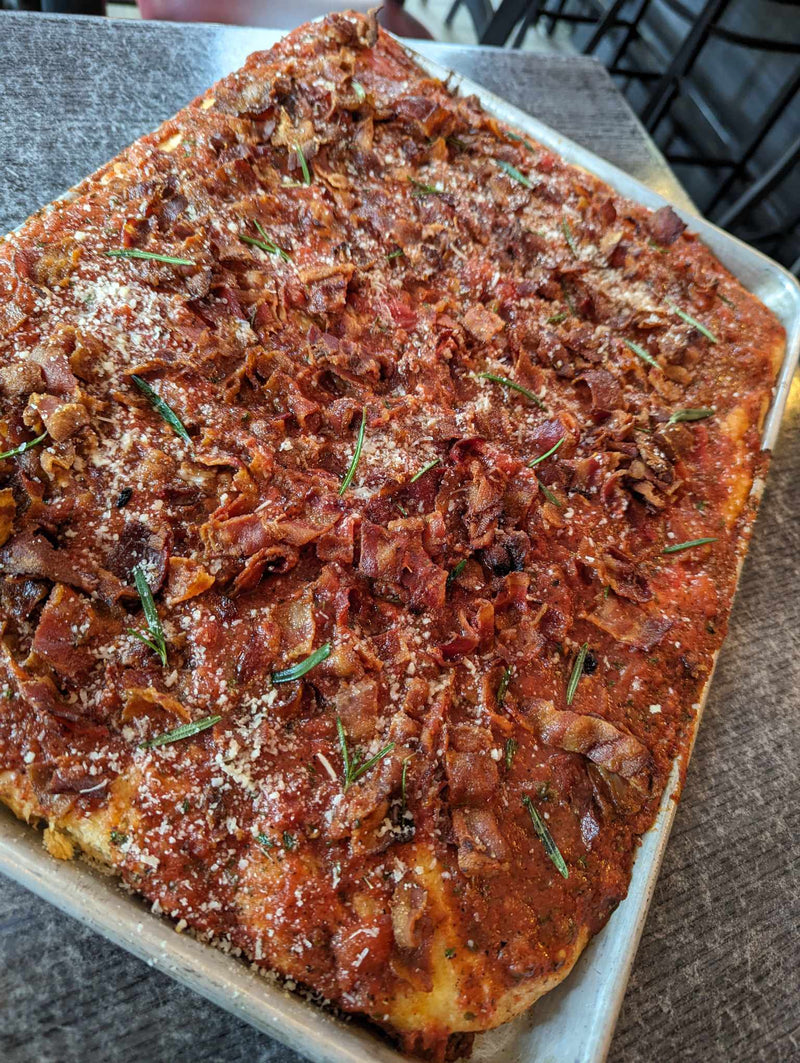Focaccia garnie (1/2 plaque)