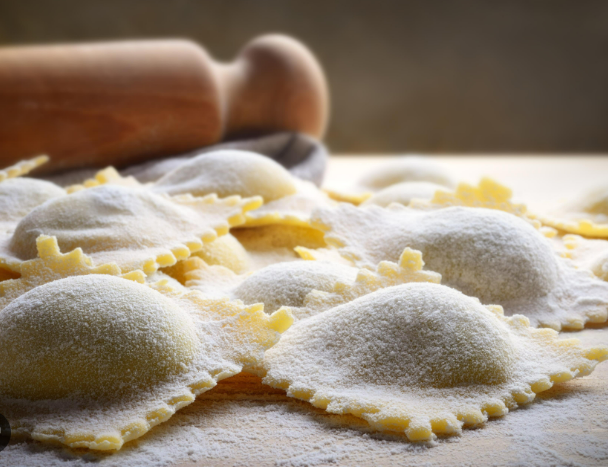 Raviolis Simili-crabe & ricotta