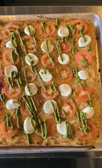 Pizza froide garnie (Plaque complète)