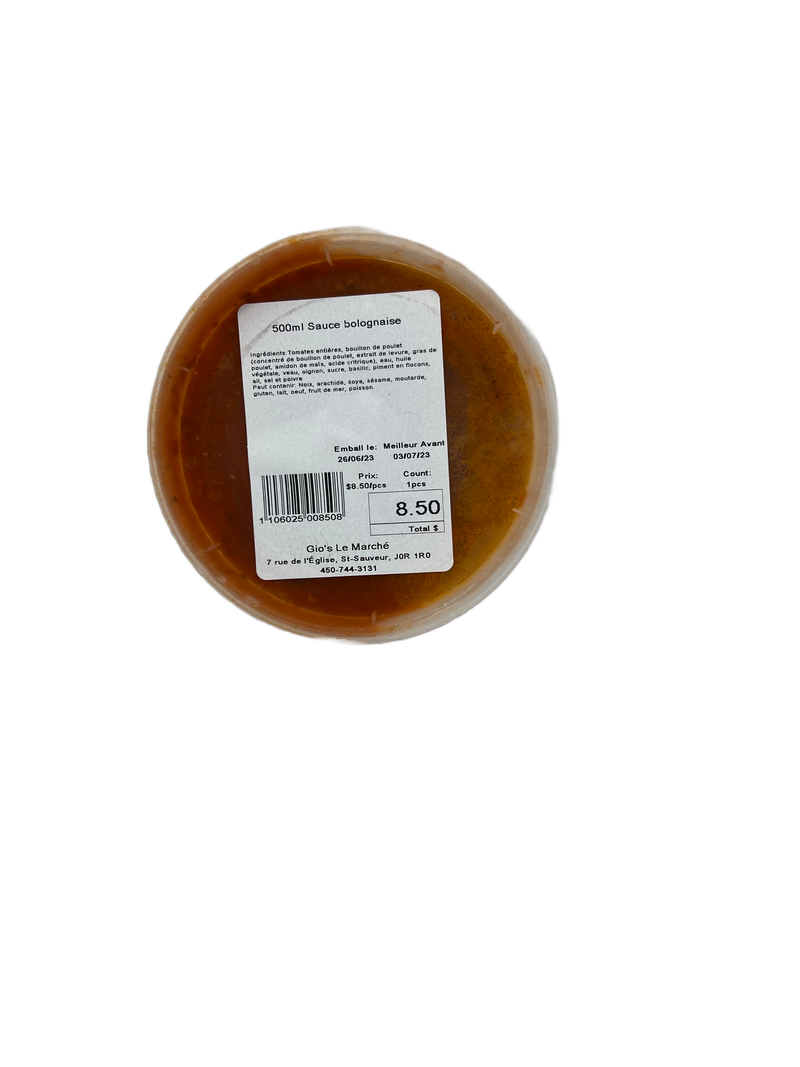Sauce bolognaise 500 ml