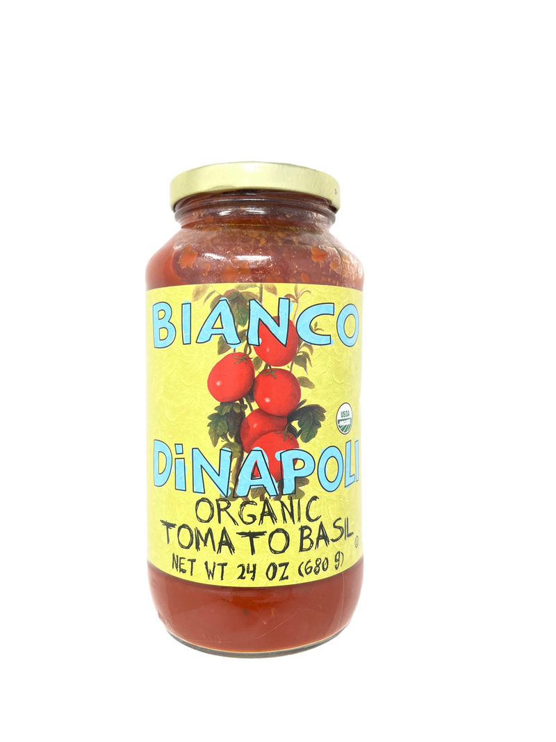 Sauce tomate basilic Bianco Dinapoli 24 oz