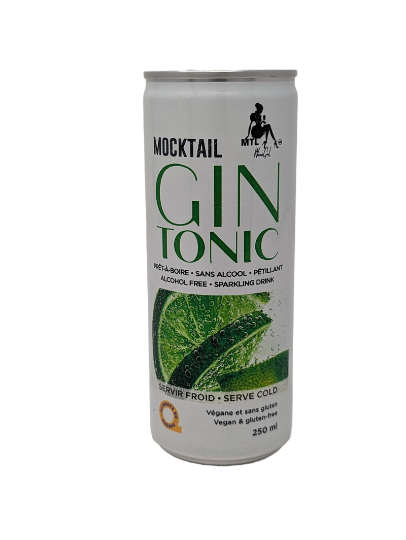 Mocktail gin tonic