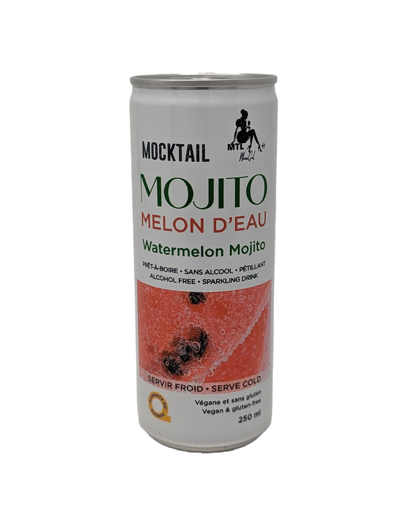 Mocktail mojito melon d’eau