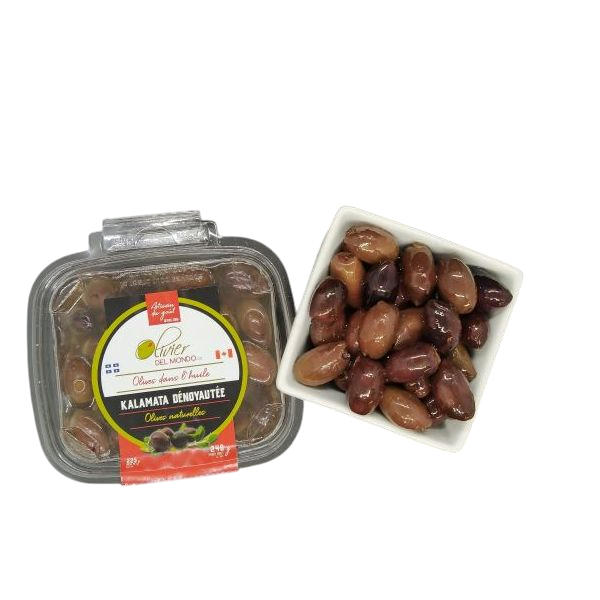 Olives Kalamata dénoyautées