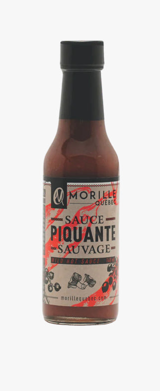 Sauce piquante sauvage Morilles Québec
